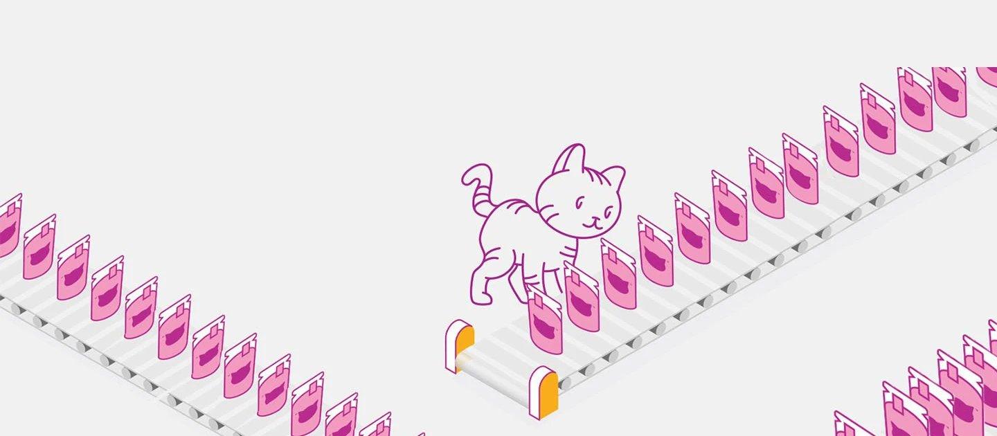 Whiskas brand imagery